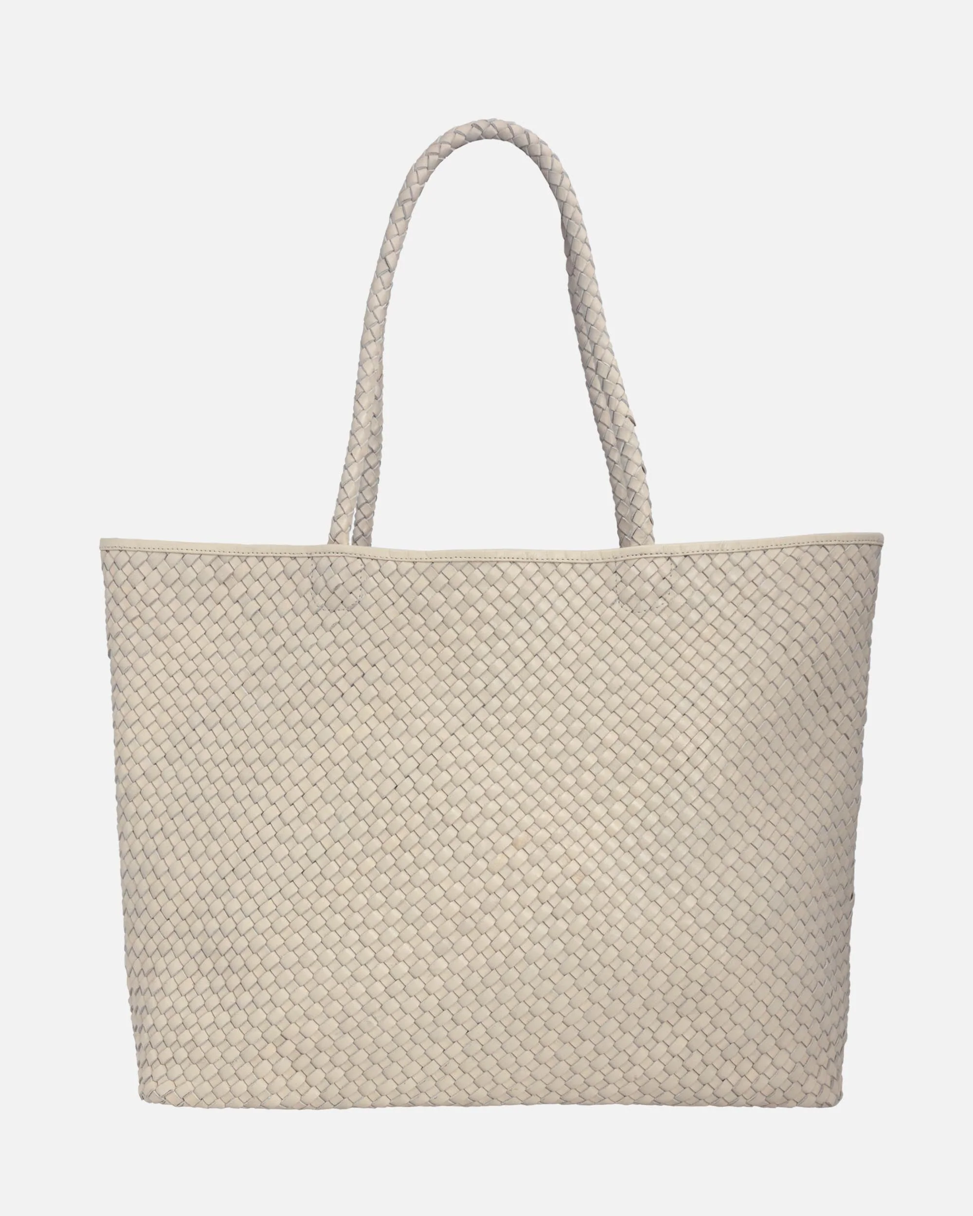 Taylor | Woven Leather Tote Bag - Image 17