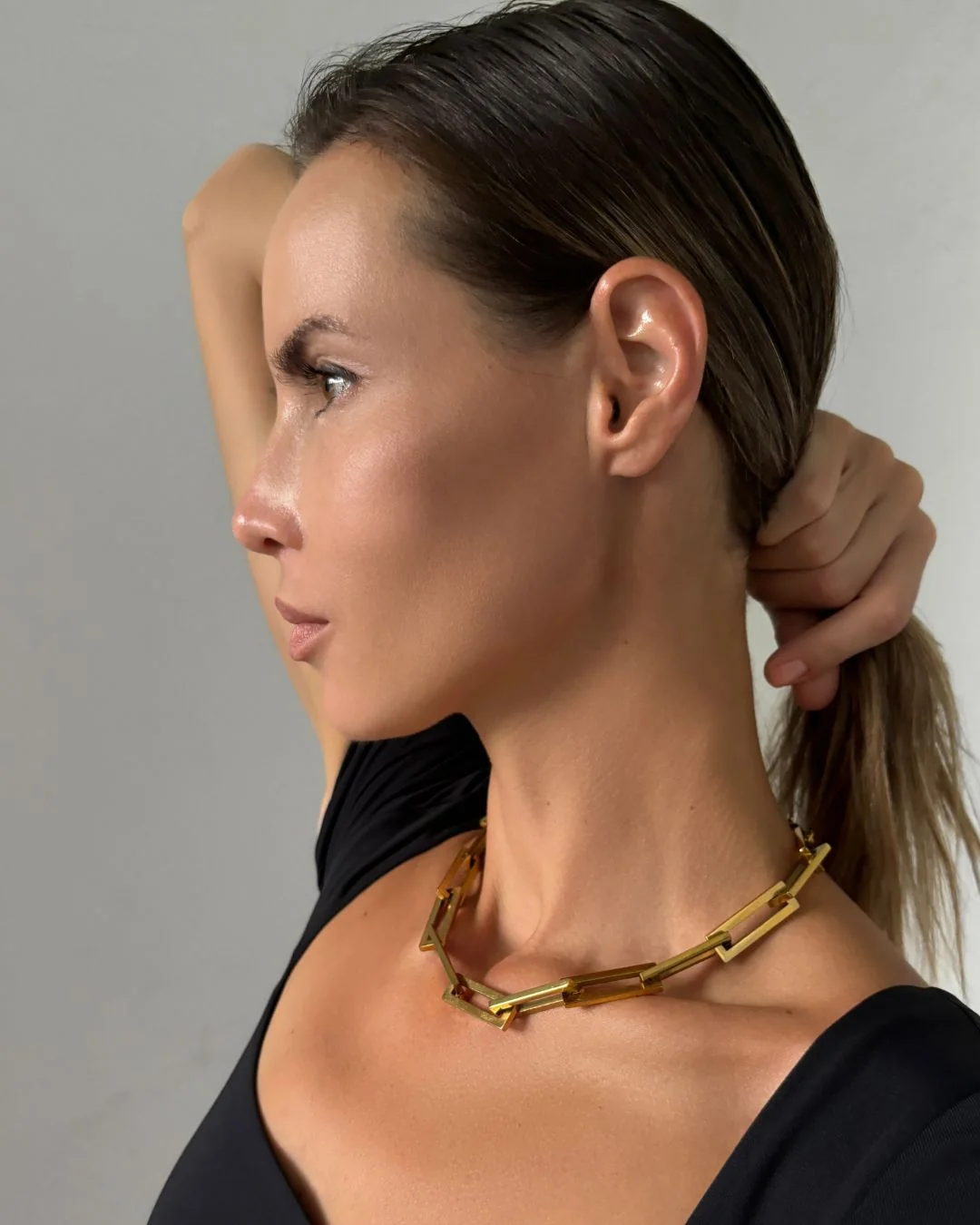 TERRY NECKLACE GOLD - Image 3