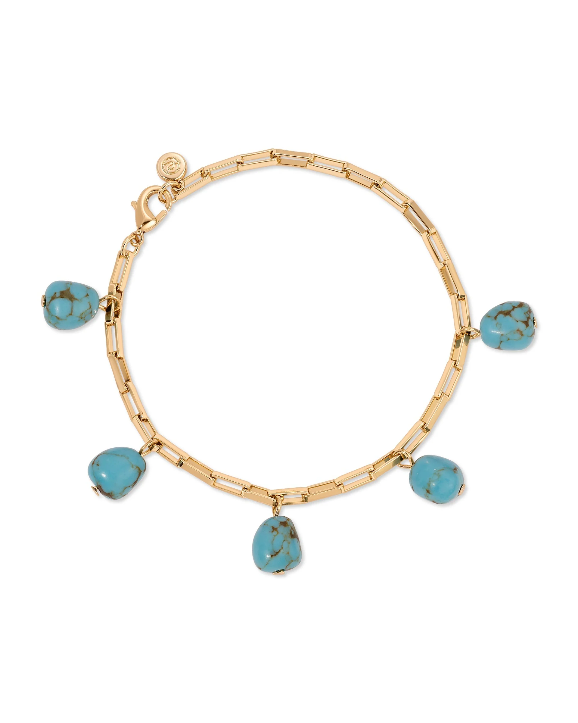 Turquoise Nugget Bracelet Set - Image 3