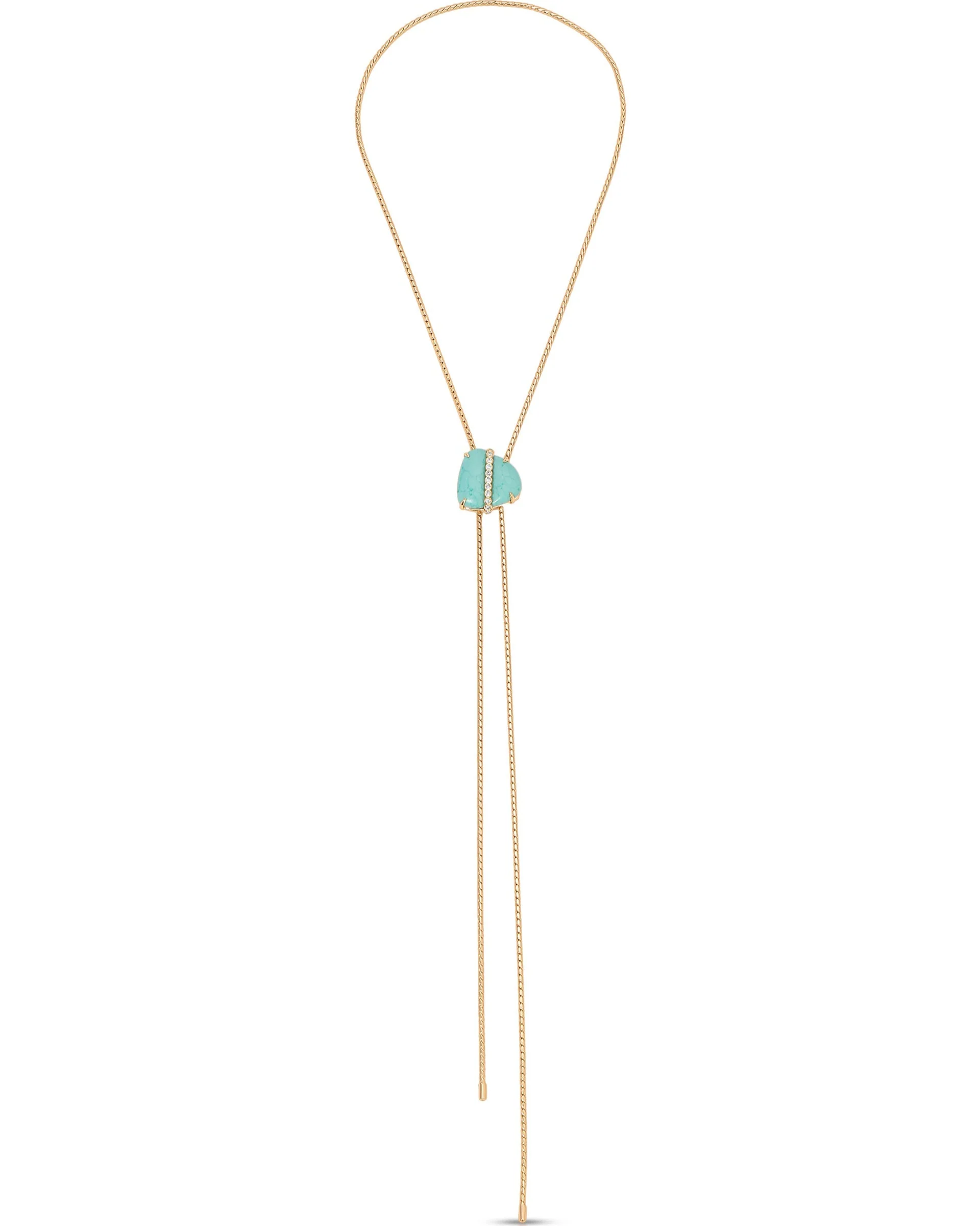 Turquoise Solstice Bolo Necklace - Image 3