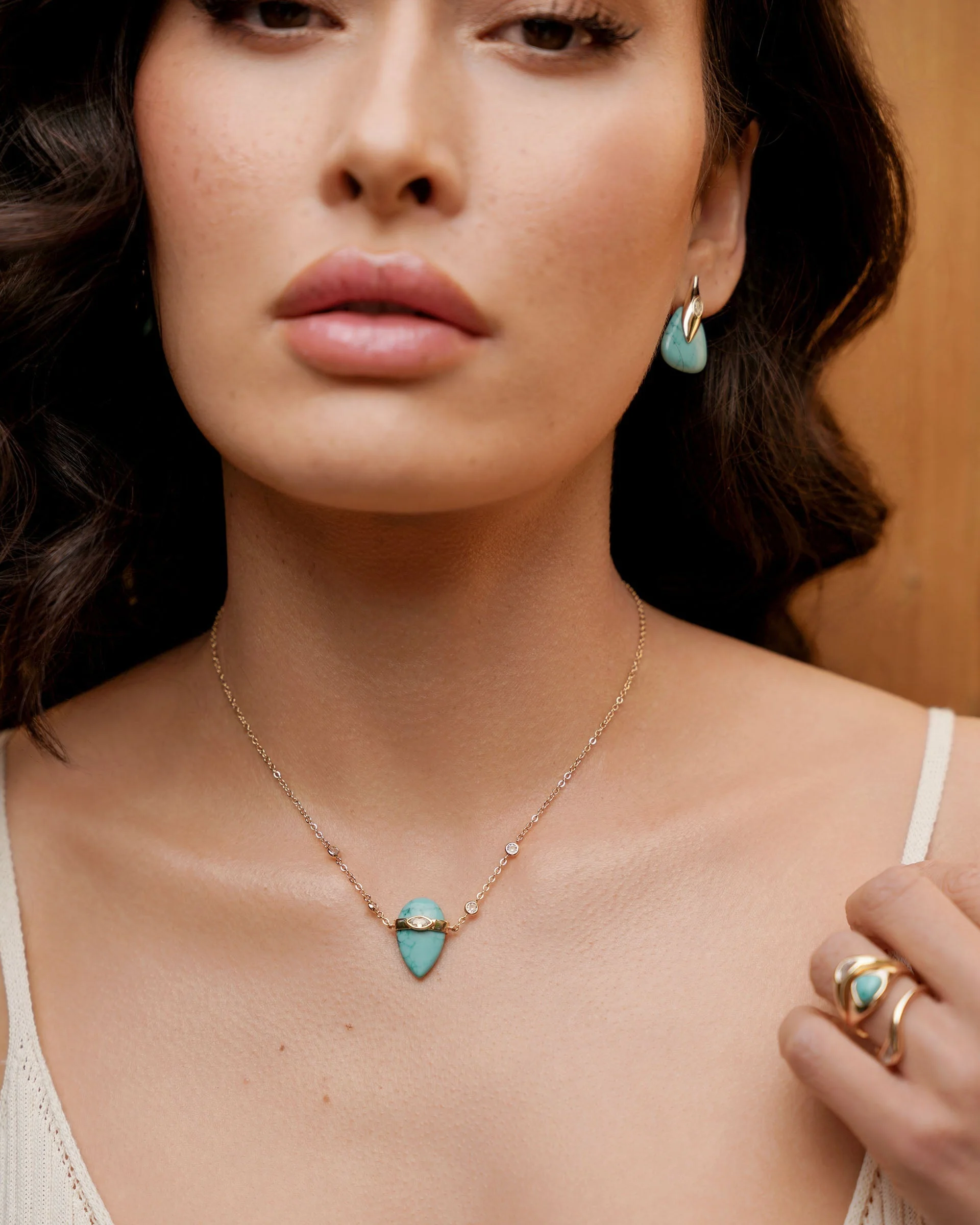Turquoise Solstice Necklace - Image 4