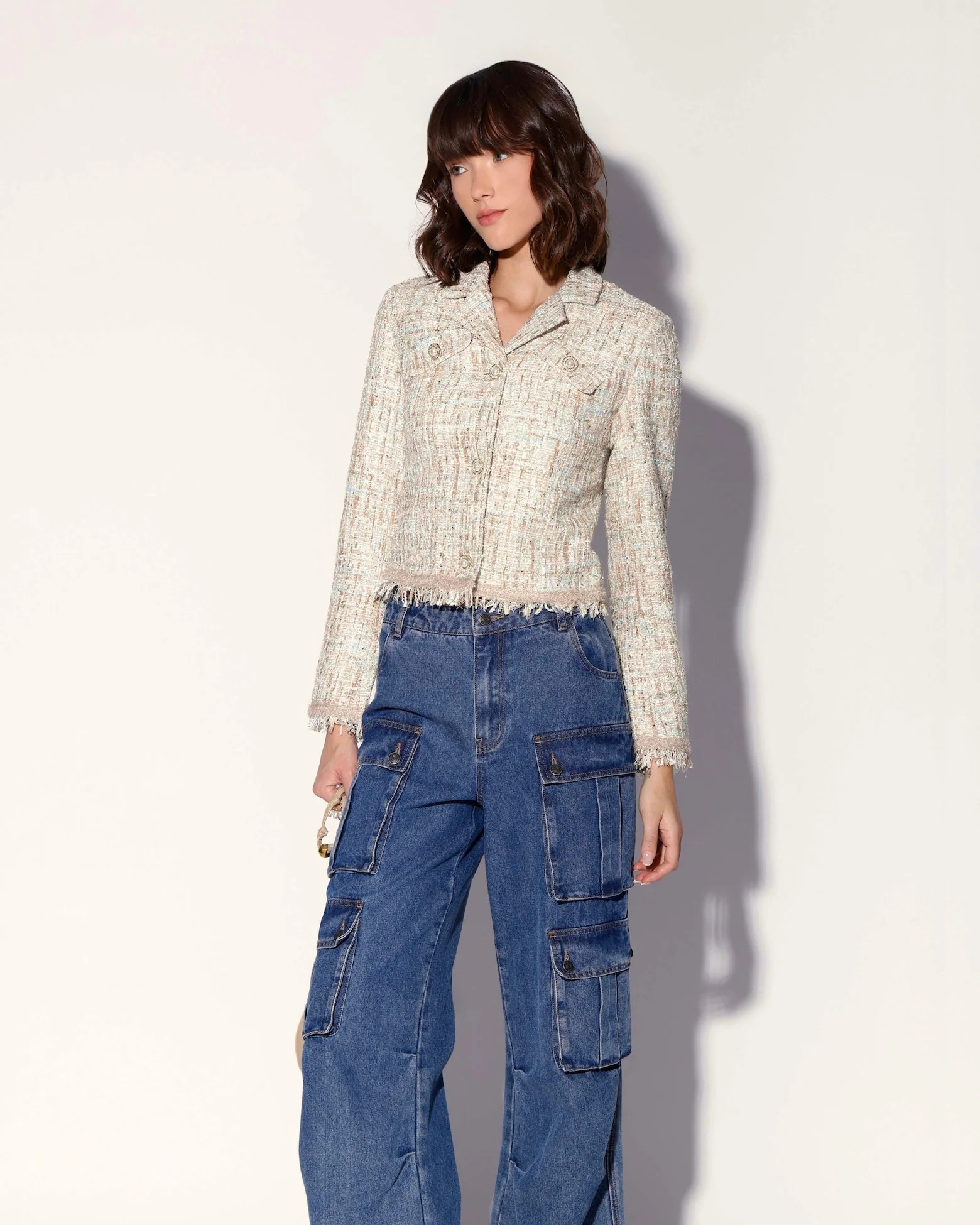 Veronica Jacket, Atlantic Tweed - Image 2