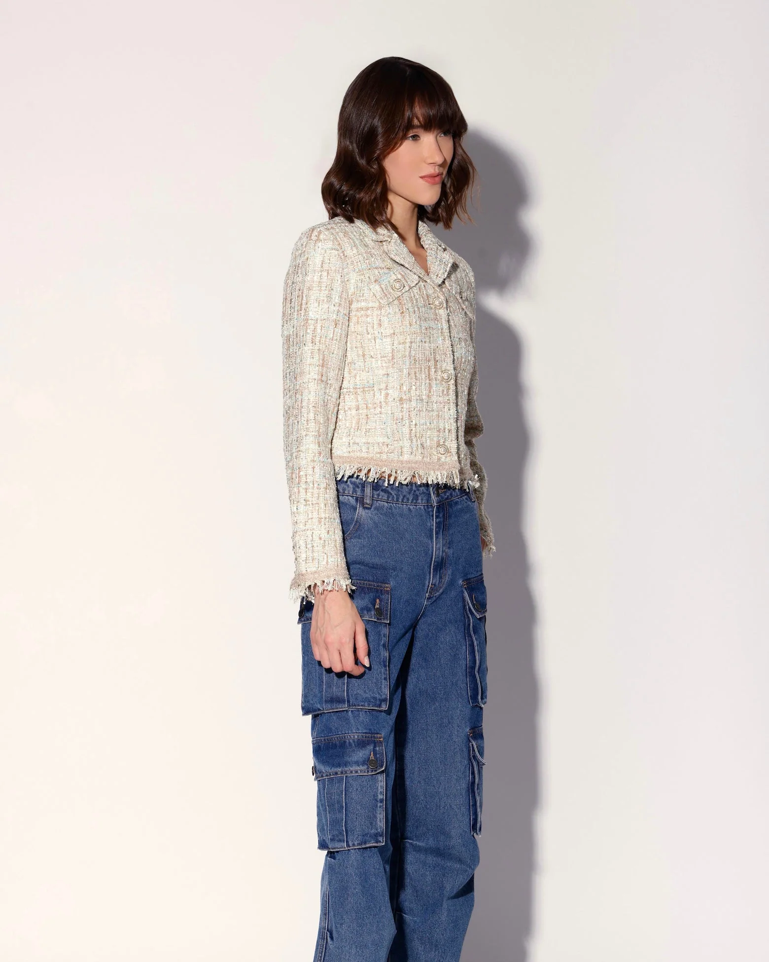 Veronica Jacket, Atlantic Tweed - Image 3
