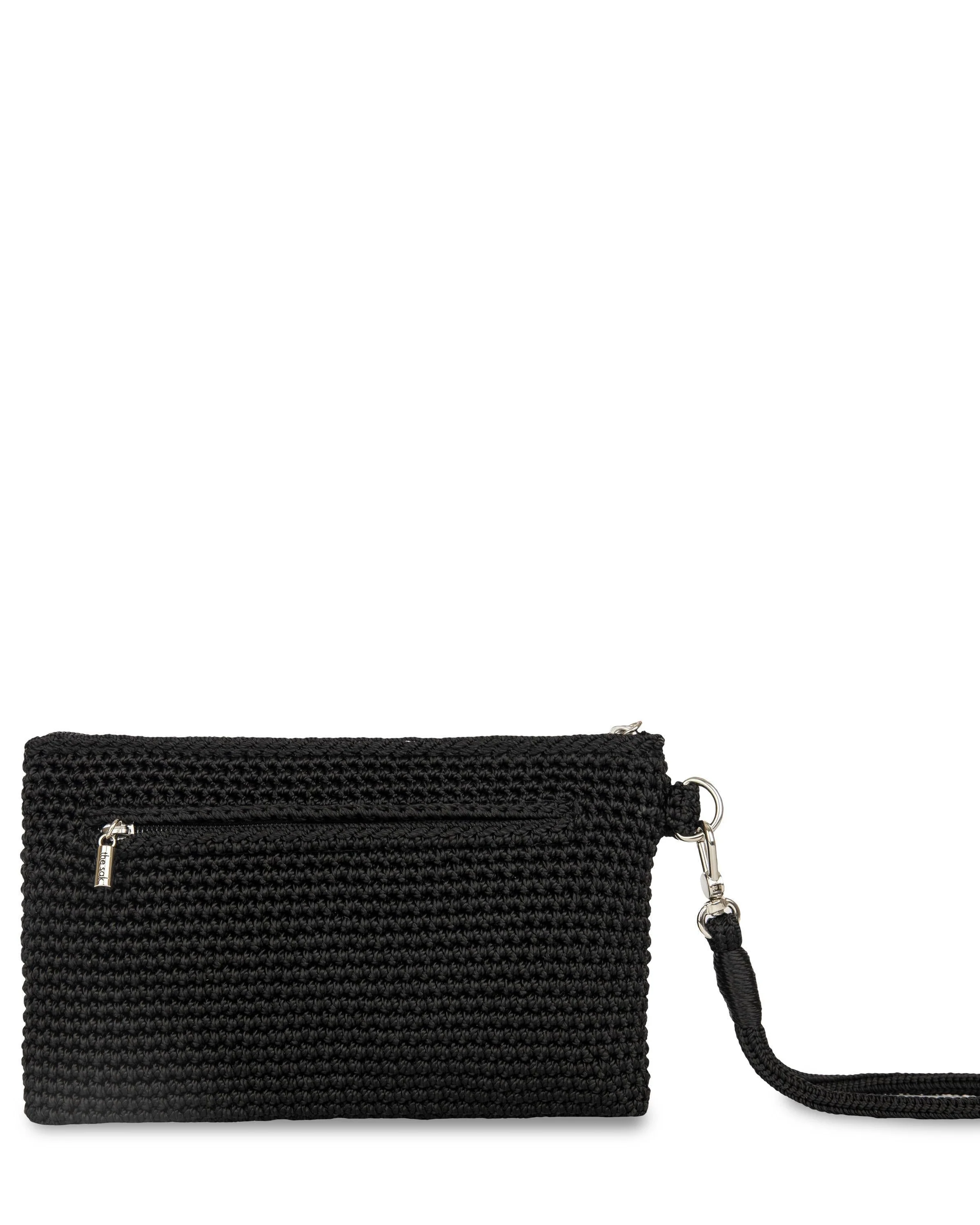Vita Wristlet - Hand Crochet - Black - Image 5
