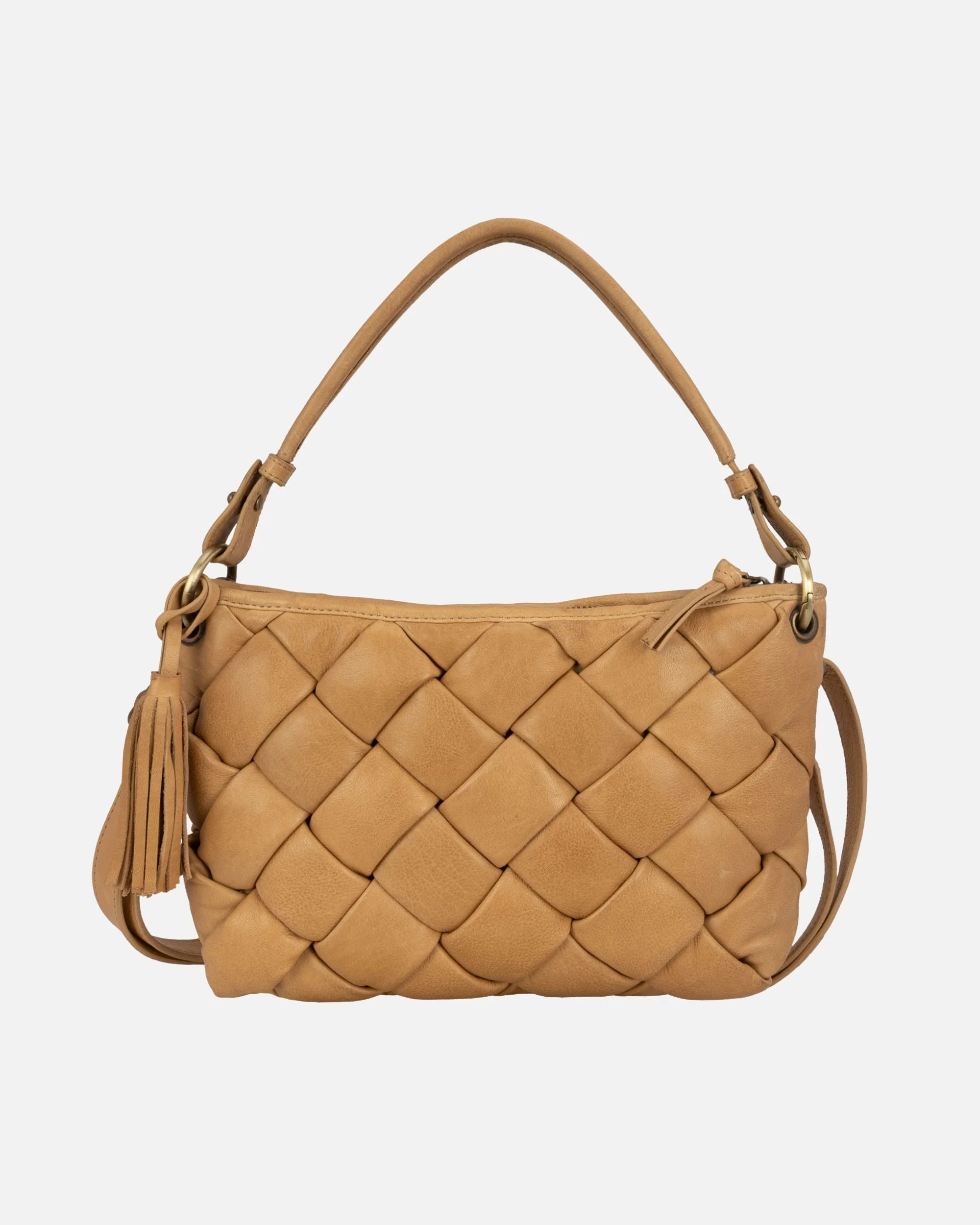 Wang | Woven Leather Shoulder Bag - Image 15
