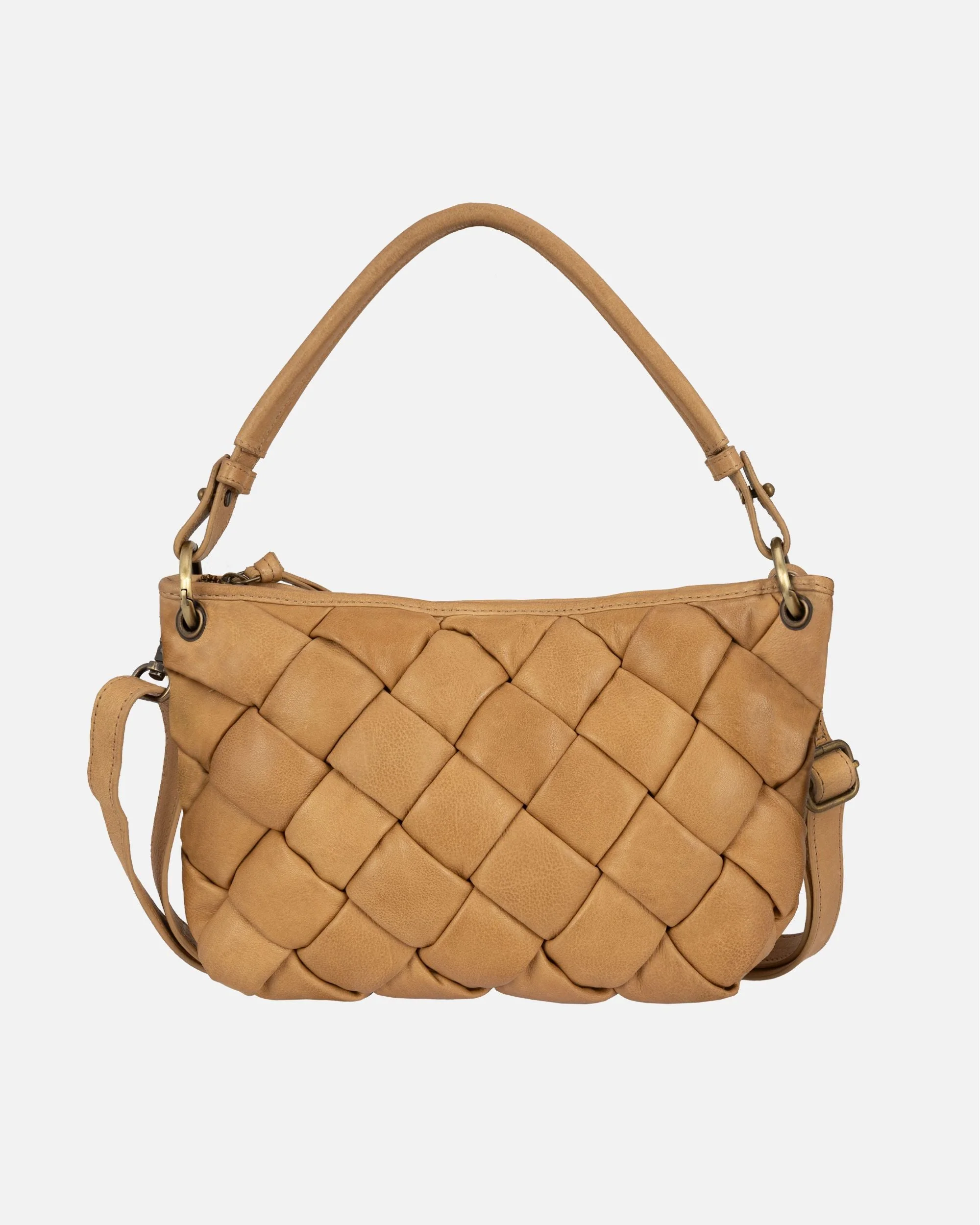 Wang | Woven Leather Shoulder Bag - Image 18