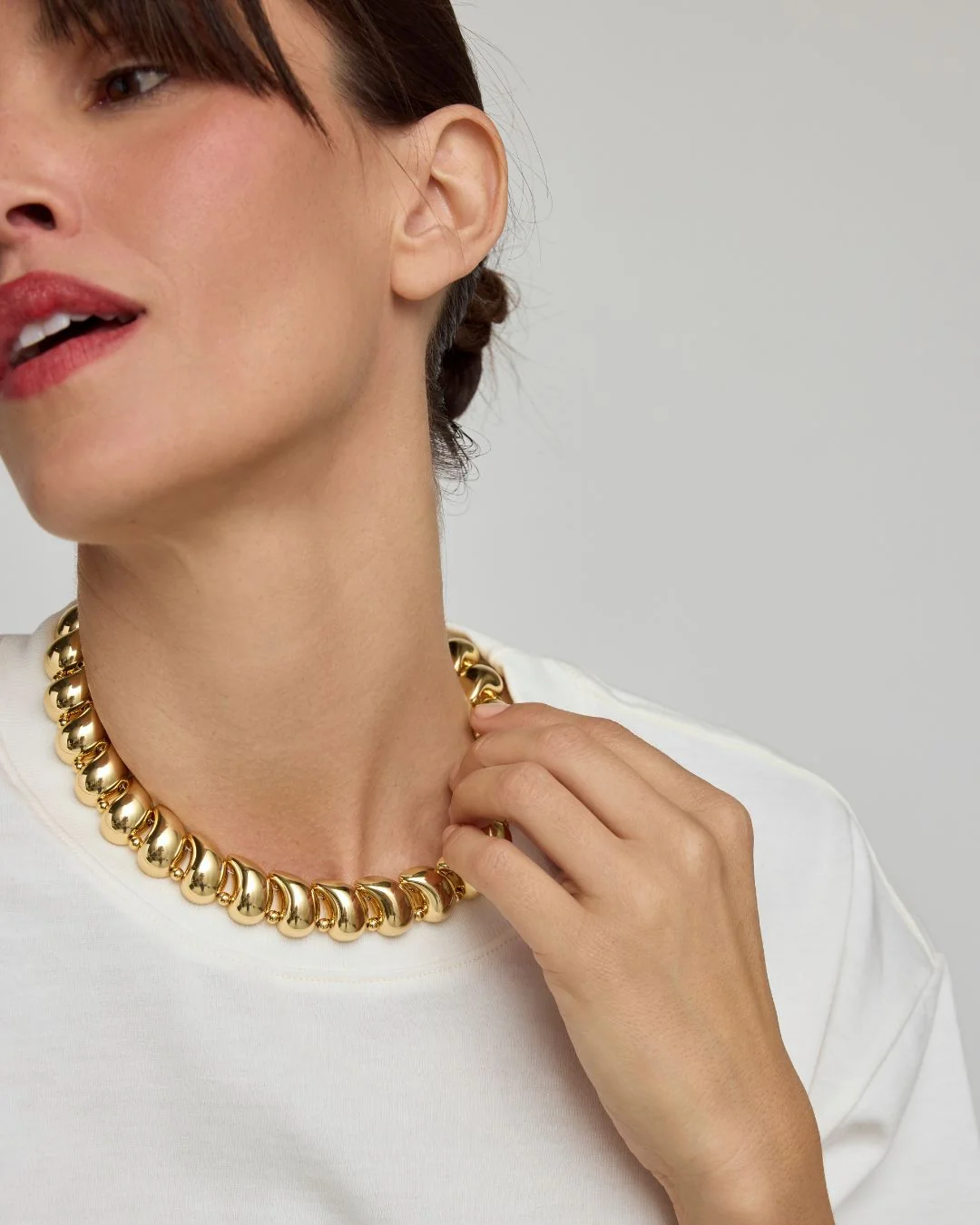 ZAHA NECKLACE GOLD - Image 2
