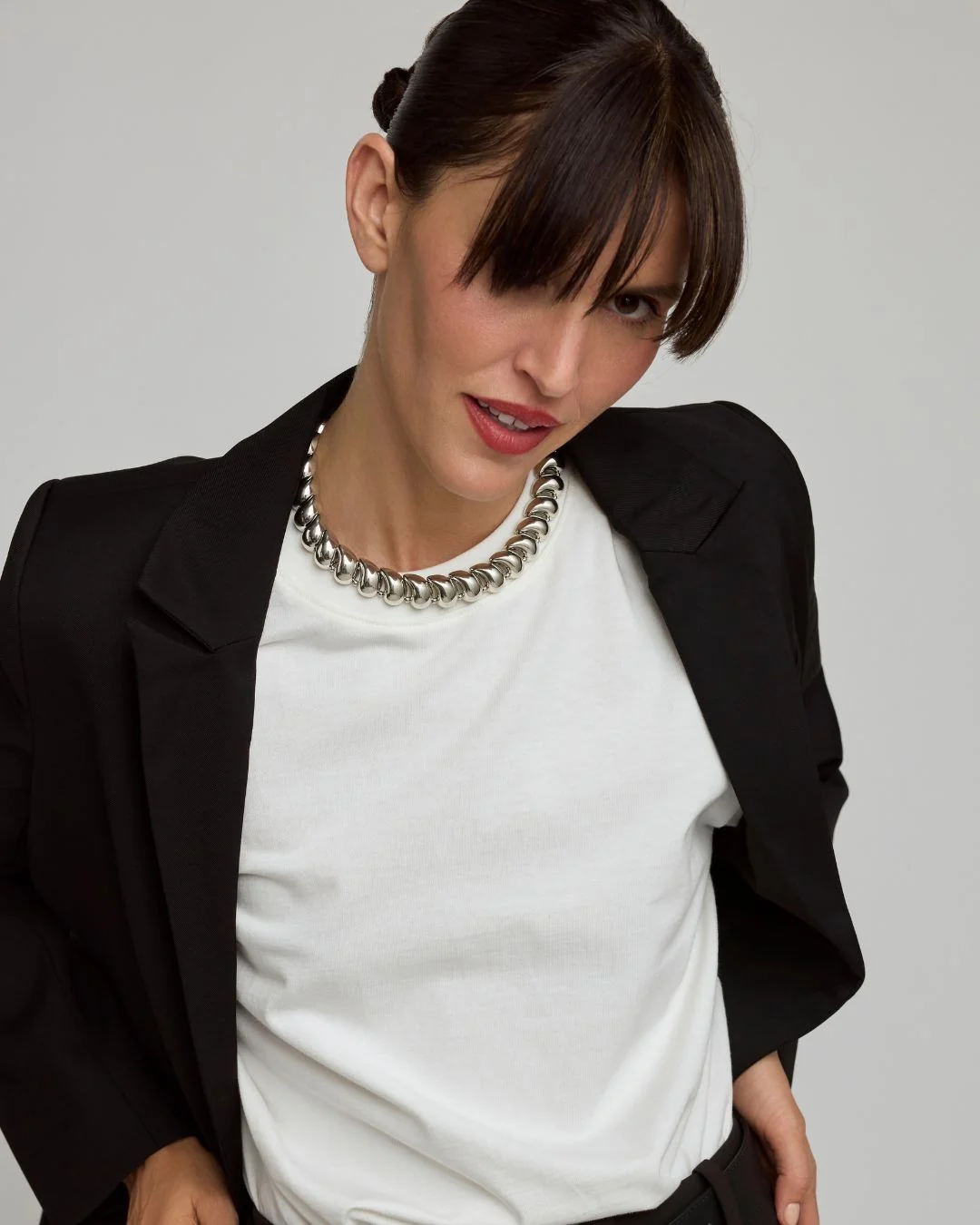 ZAHA NECKLACE SILVER - Image 3